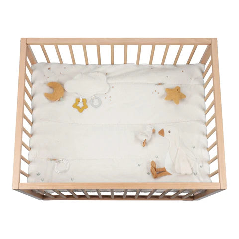 Little Dutch boxkleed newborn naturals 80 x 100 cm 0 mnd+ 8713291884083