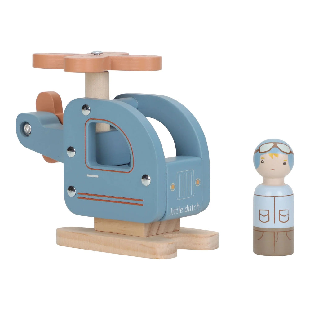 Little Dutch houten helikopter 18mnd 8713291225527 a