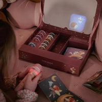 Little Dutch verhalen projector zaklamp set roze 3 jr+2
