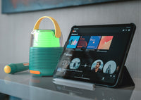 MOB karaoke set blauw