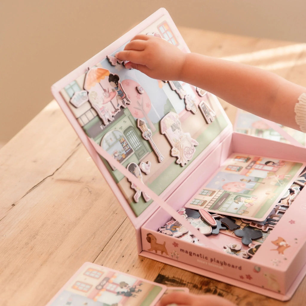 Buy Little Dutch magnetisch speelbord Rosas winkelstraat 3 jr+