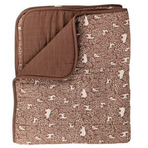 Main Sauvage fitted sheet woodland 70 x 140