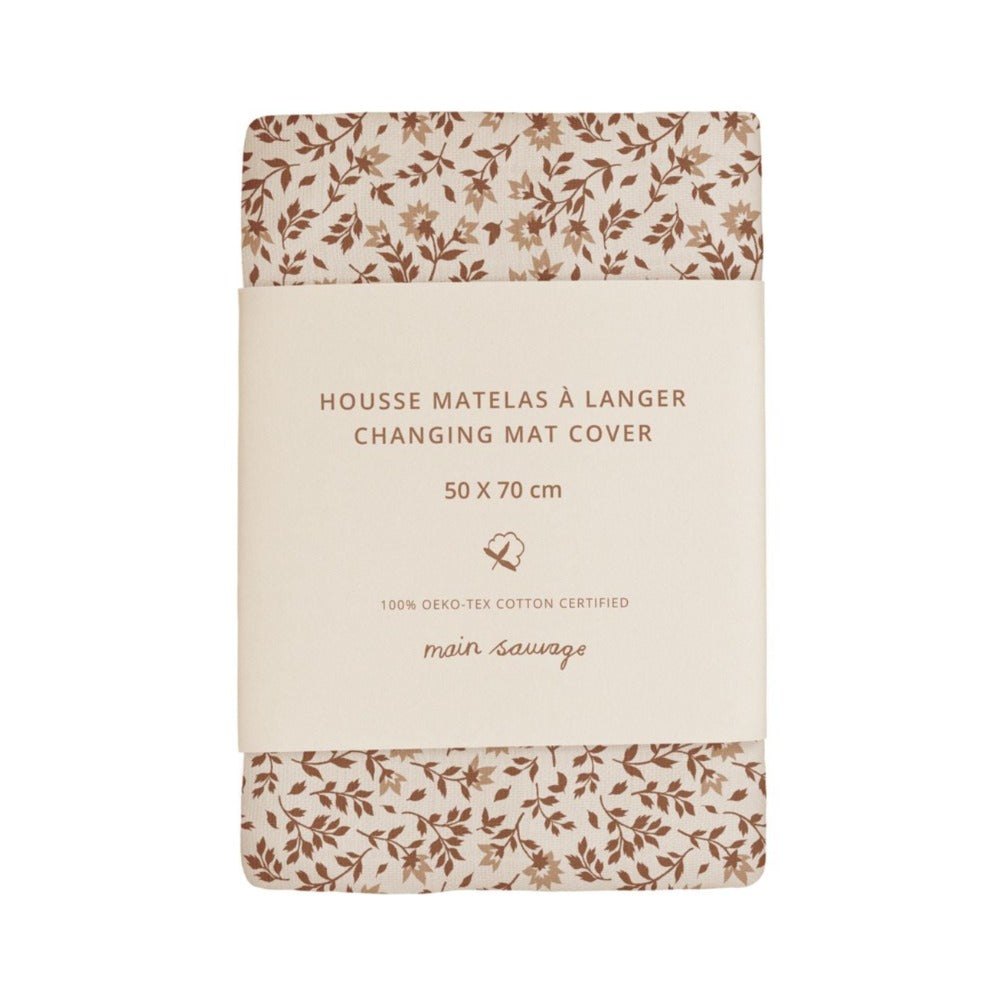Main Sauvage fitted sheet airelles 60 x 120