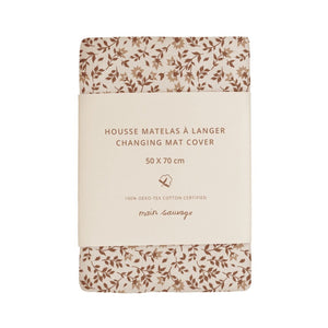 Main Sauvage fitted sheet airelles 60 x 120