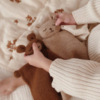 Main Sauvage knuffeldoekje bunny sand knit