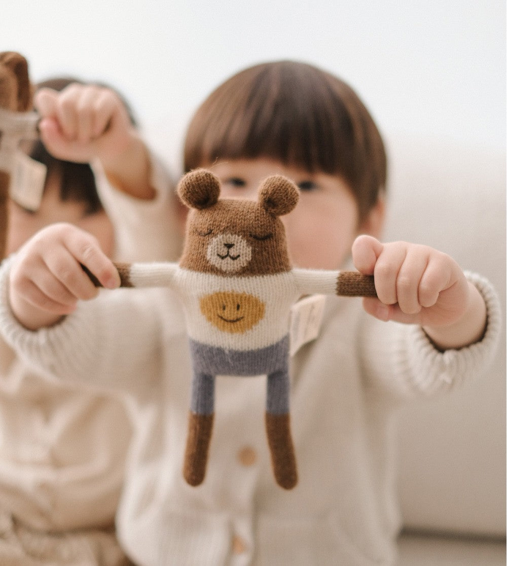 Buy Main Sauvage knuffel teddy smiley