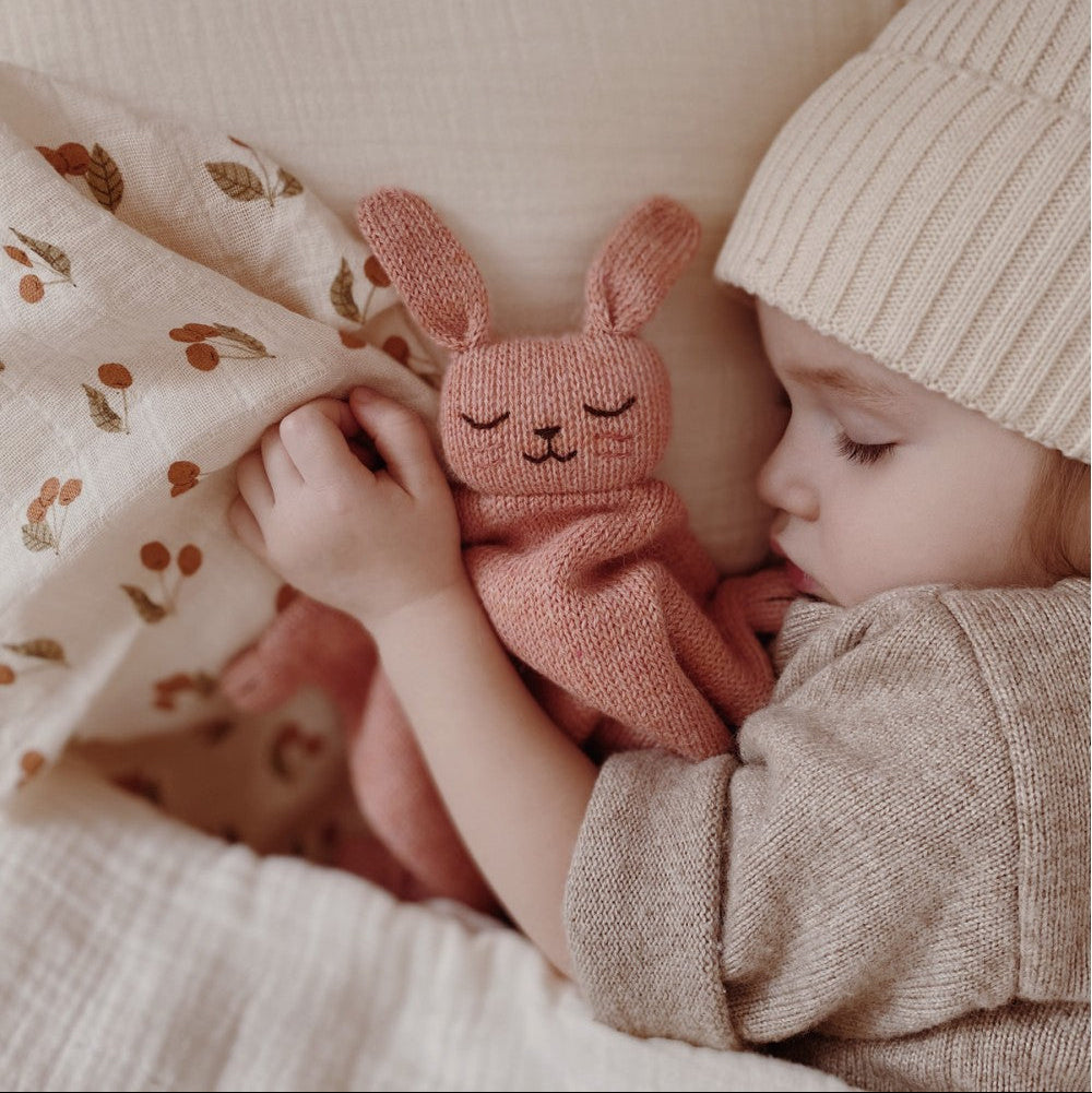 Buy Main Sauvage knuffeldoekje bunny rose knit