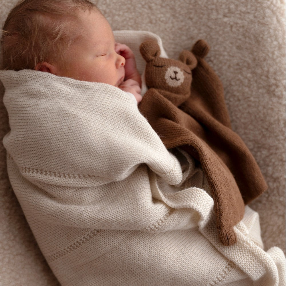 Buy Main Sauvage knuffeldoekje teddy nut knit
