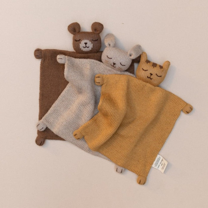 Main Sauvage knuffeldoekje tiger knit  D