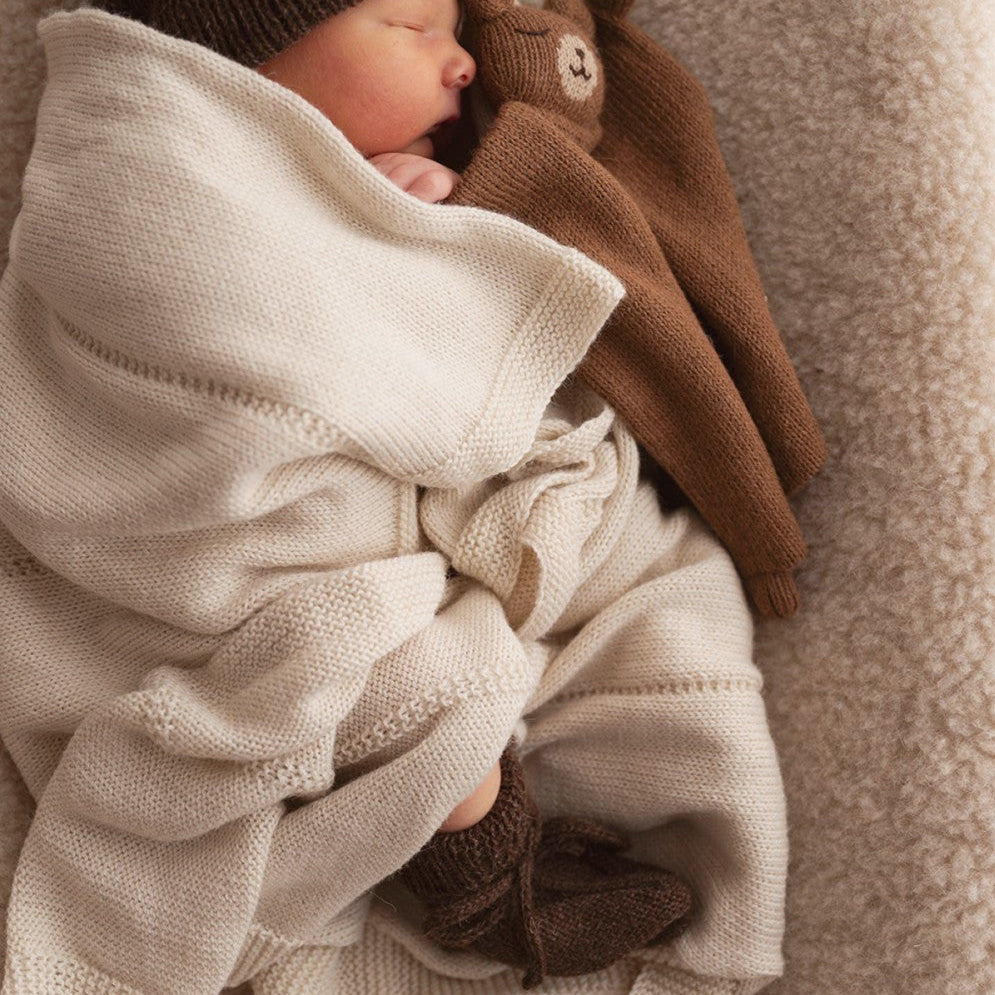 Main Sauvage slofjes dark mocha 0-6 mnd 3760281702181 d