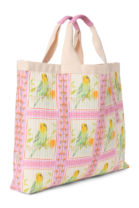 Maison Mangostan x Studio Noos beach bag Birds