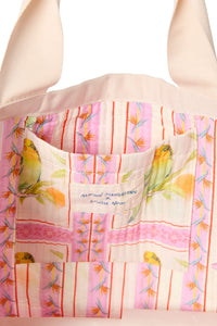 Maison Mangostan x Studio Noos mom bag Birds