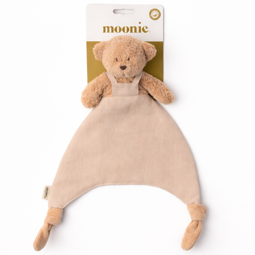Moonie knuffeldoekje doudou bear cappuccino 5903943986699