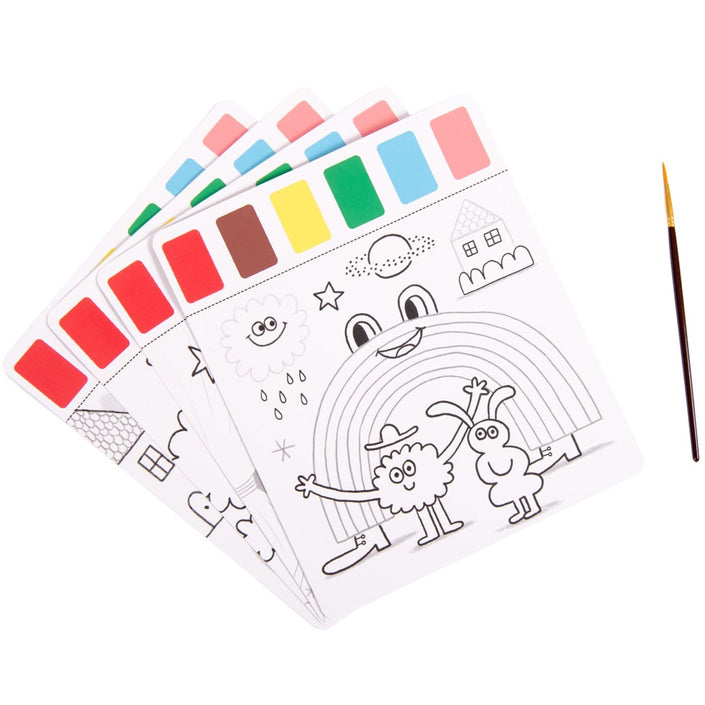 Moulin Roty magisch schilderen Les Schmouks 3 jr+