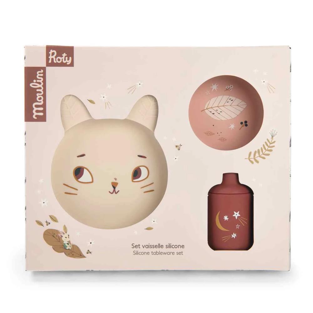 Buy Moulin Roty silicone servies Apres la pluie