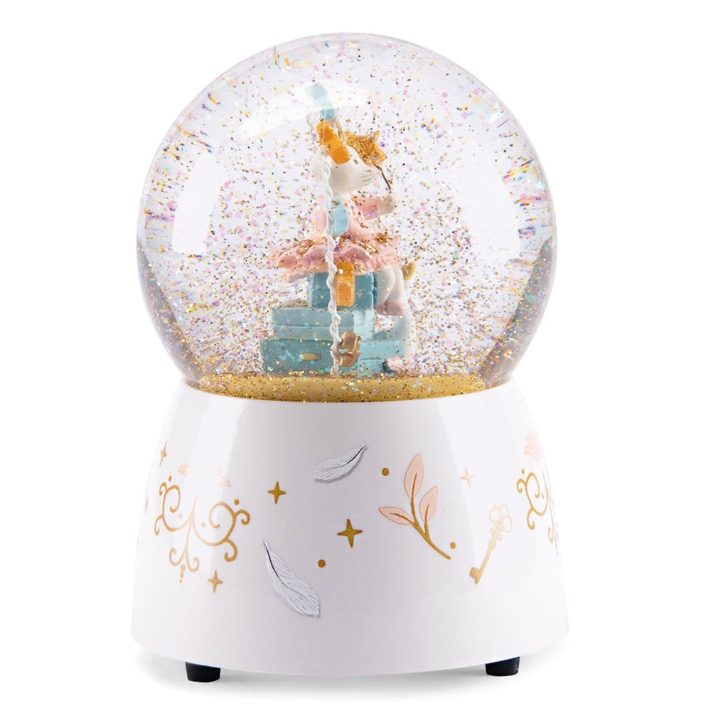 Moulin Roty sneeuwbol met muziekdoos Petit école 3575676671757