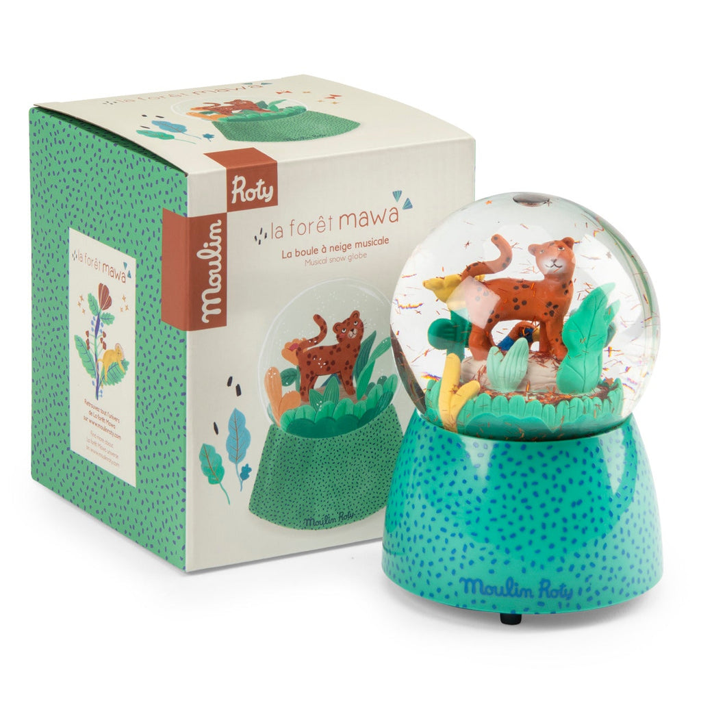 Buy Moulin Roty sneeuwbol met muziekdoos la foret Mawa