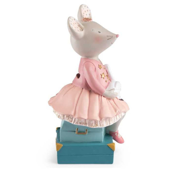 Moulin Roty spaarpot muis la petite école de danse