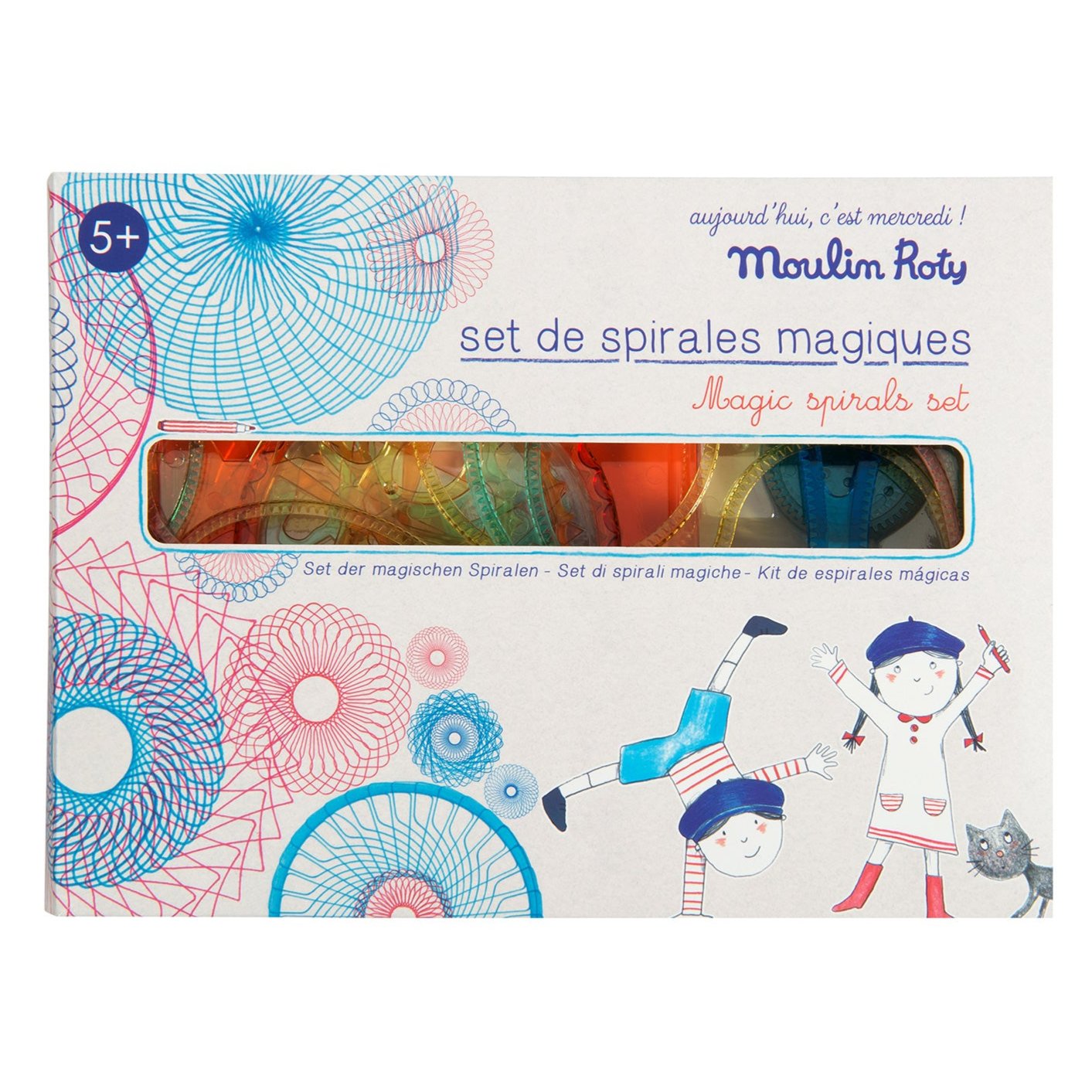 Moulin Roty spirograaf set 5 jr+