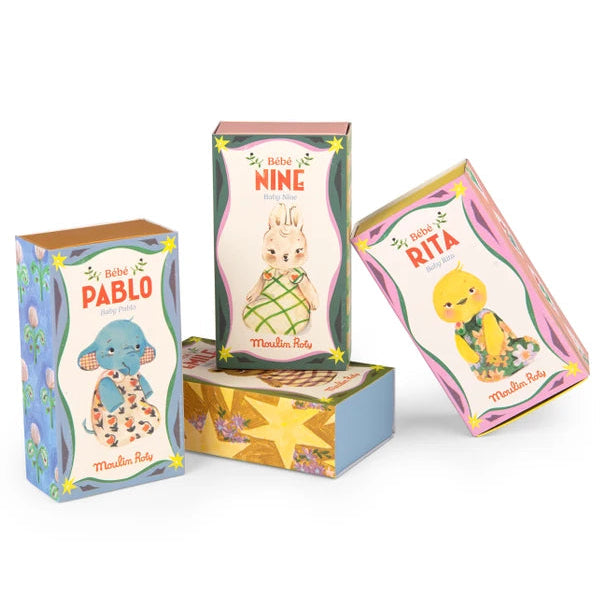 Moulin Roty baby Nine konijntje Les Minouchkas 10 mnd+