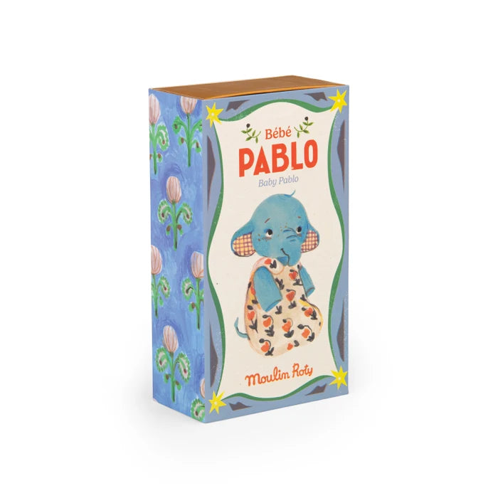 Moulin Roty baby Pablo olifantje Les Minouchkas 10 mnd+ 100% polyester