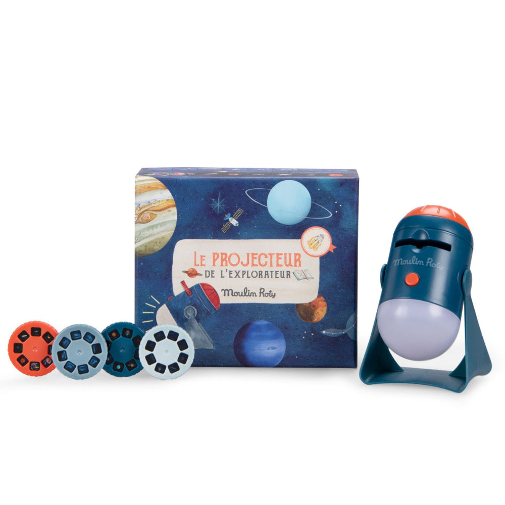 Moulin Roty projector en nachtlampje Explorer 3 jr+