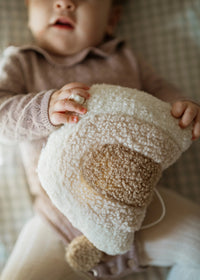 Mrs Ertha music box with light rainbow