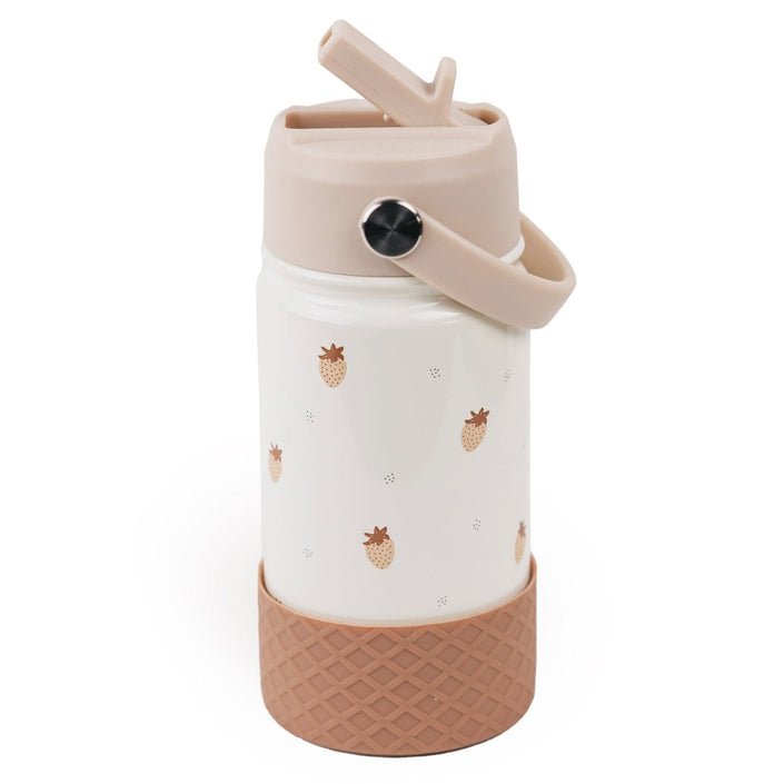 Mrs Ertha stainless steel drinkfles Strawberries mood