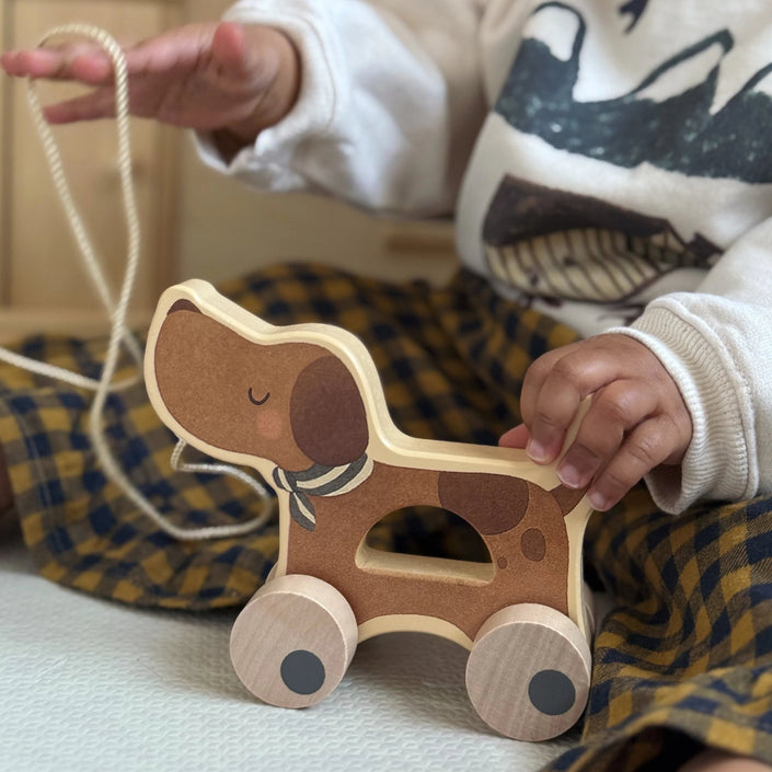 Mrs Ertha trekfiguur hondje Poppy 18mnd 658606270848 e