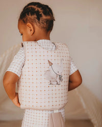 Mrs Ertha zwemvest organic squares B