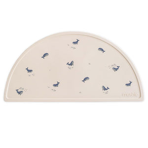 Mushie placemat whales