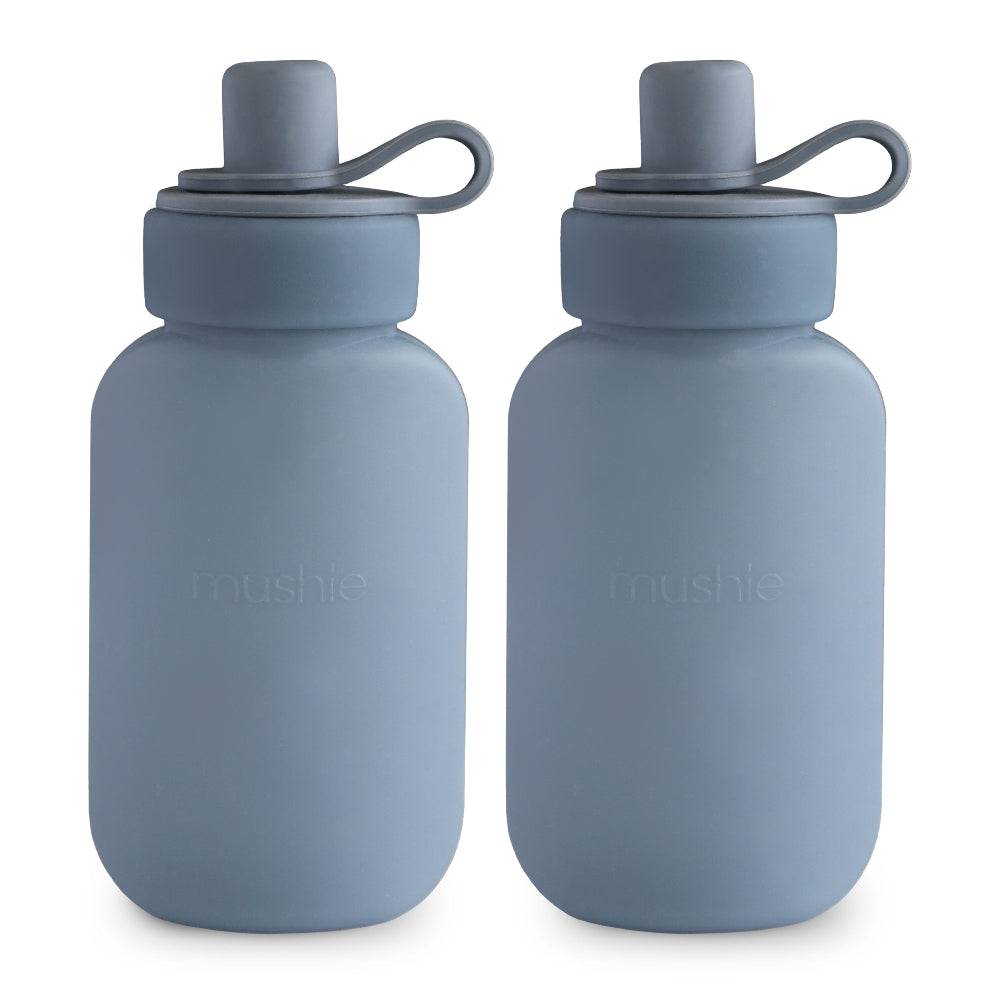 Mushie siliconen puree pouch tradewinds 6 mnd+
