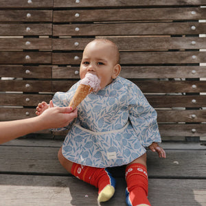 Mushie slab lange mouw blauwe bloemen 840355803334 a