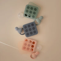 Mushie babyhapjes mal cambridge blue