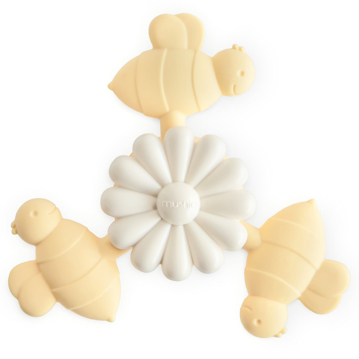 Mushie babyspeeltje spinner bee  7071105 840355804164