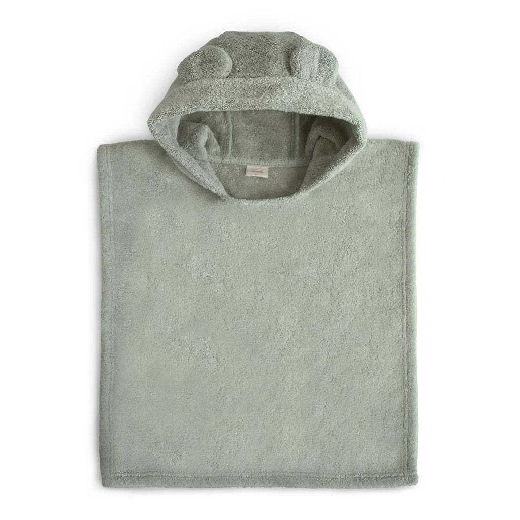 Mushie badponcho beer moss 1-3 jr