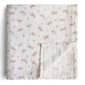 Mushie hydrofiele doek pink flower 120 x 120