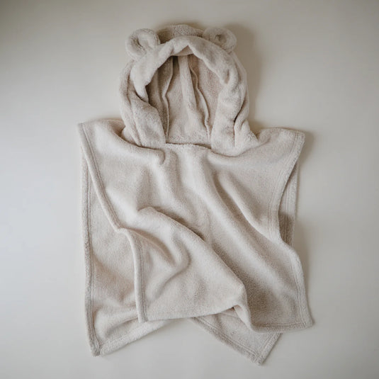 Mushie badponcho beer fog 1-3 jr
