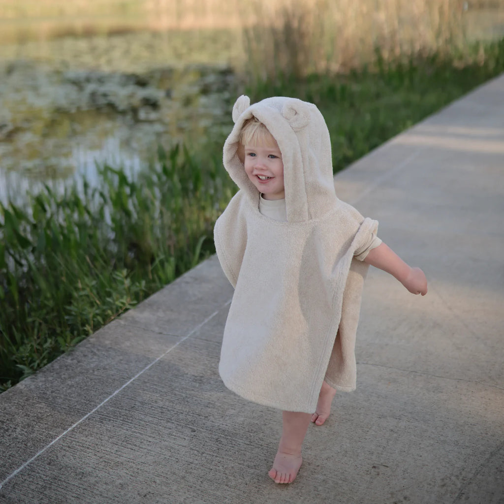 Mushie badponcho beer fog 1-3 jr 7071401