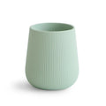 Mushie siliconen oefenbeker cambridge blue 6 mnd+