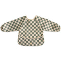 Mushie slab lange mouw olive check