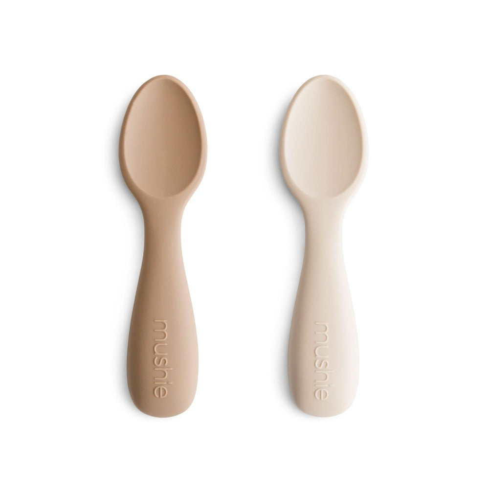 Mushie starter babylepels naturel sand