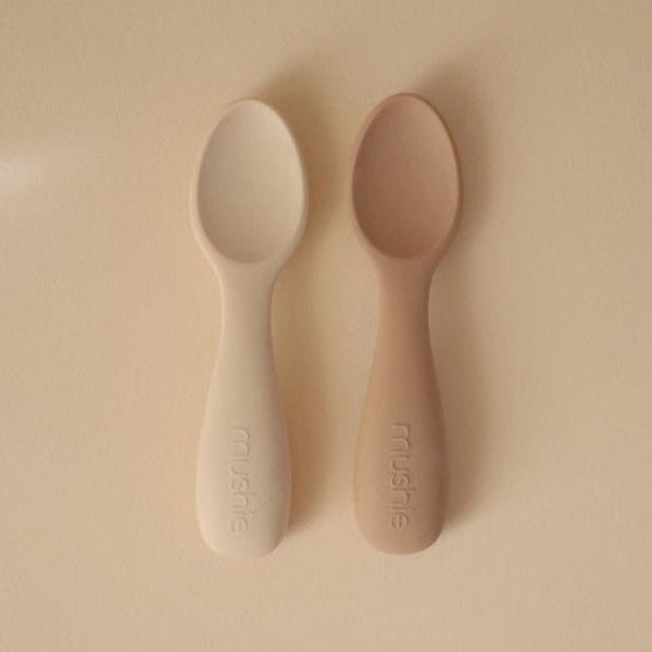 Mushie starter babylepels naturel sand