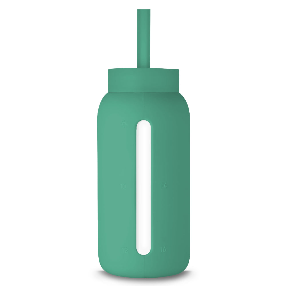 Muuki drinkfles daily bottle Frosted green 720 mlMUKSTRAW21d
