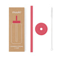 Muuki lounge straw + dop watermelon highMUKSTRAW16