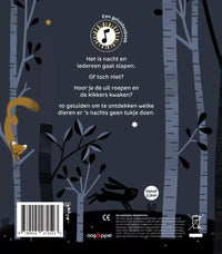 Nachtgeluiden - geluidenboek 3 jr+
