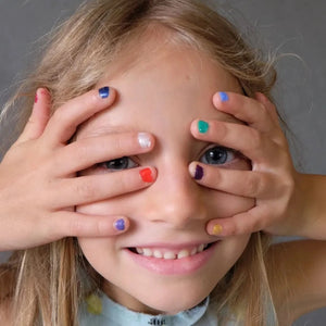 Namaki nagellak aurora borealis 3 stks