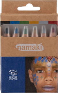 Namaki schminkpotloden intergalactic 6 kleuren 3 jr+