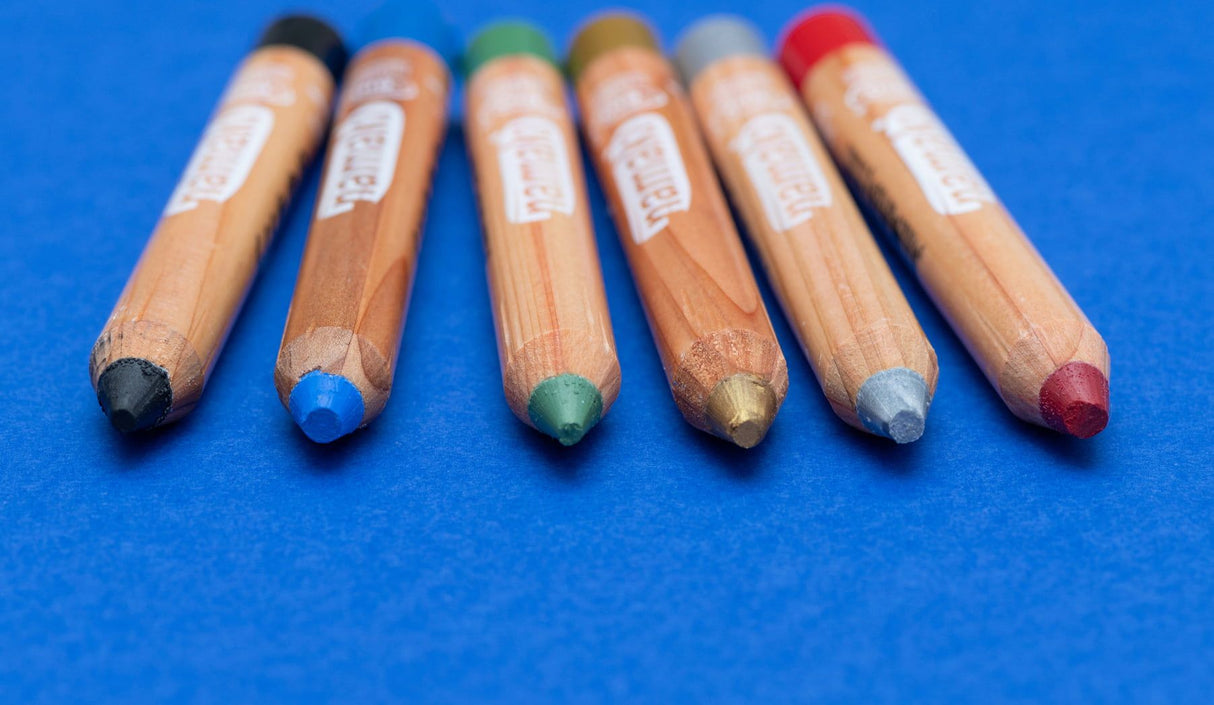 Namaki schminkpotloden intergalactic 6 kleuren 3 jr+