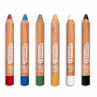 Namaki schminkpotloden rainbow 6 kleuren 3 jr+